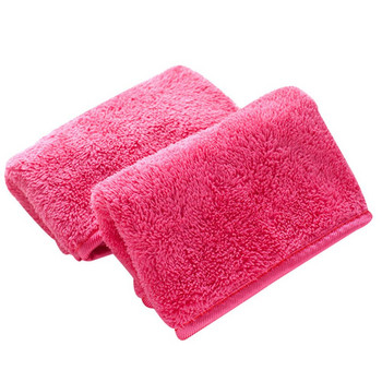 Πετσέτα ντεμακιγιάζ επαναχρησιμοποιήσιμη πετσέτα μαντηλιού Υλικό μικροϊνών Πιο μαλακό και φιλικό προς το δέρμα Ισχυρό αποτέλεσμα απορρόφησης νερού για γυναίκες