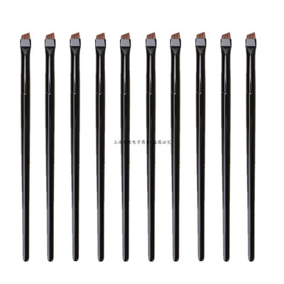 10 buc/20 buc/50 buc Perie pentru sprâncene pentru contur Cremă de ochi Pense de machiaj pentru sprâncene subțire în unghi Liner Cremă Perie pentru ochi Instrumente de machiaj A101 A102