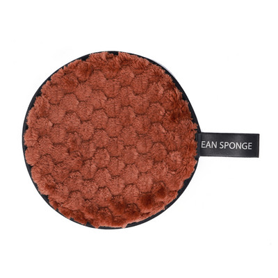 1 buc. Tampoane reutilizabile din bumbac, cârpă din microfibră, pentru îndepărtarea machiajului facial, burete puf, tampoane de ștergere cu două straturi, lavabile, instrument de curățare pentru prosop