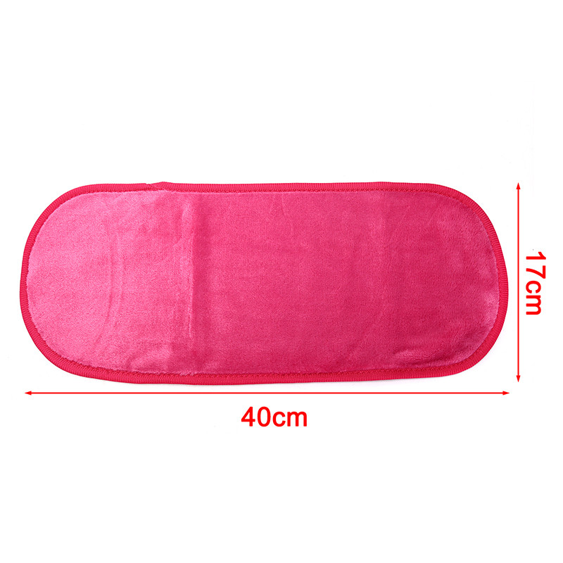 Minkštas, švelnus daugkartinio naudojimo mikropluošto makiažo trintukas veido audinys Fine Magic veido rankšluostis moterims