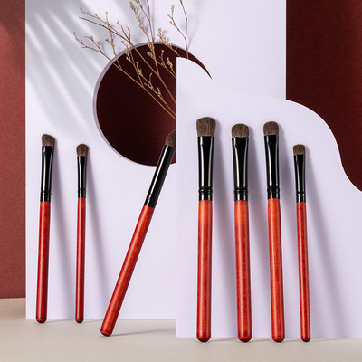 Set de pensule de machiaj bomboane FLD, pudră pentru fond de ten, fard de pleoape, evidenția sprâncenelor, pensulă de amestecare Kabuki, instrumente cosmetice pentru frumusețe