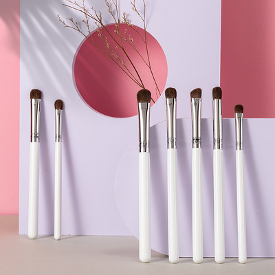 Set de pensule de machiaj bomboane FLD, pudră pentru fond de ten, fard de pleoape, evidenția sprâncenelor, pensulă de amestecare Kabuki, instrumente cosmetice pentru frumusețe