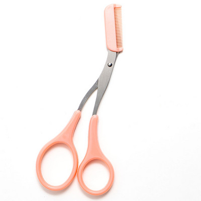 Nerūdijančio plieno antakių kirpimo mašinėlės spalvos titano žirklės su šukomis išimamos veido plaukų šalinimo skutimosi kirpimo priemonės makiažo priedai