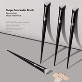 1 bucată perie de machiaj pentru corector multifuncțional 2 fond de ten lichid înclinat, cremă de contur, perii de frumusețe, instrumente de machiaj pentru față