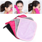 Tampoane reutilizabile de curățare pentru demachiere Prosop de curățare a feței din microfibră moale, puf cosmetic de pluș, instrumente de frumusețe pentru femei