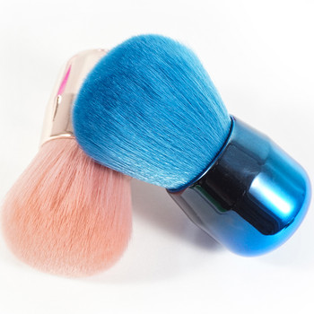 Loose Powder Brush Mushroom Head Makeup Brush Pink Single Powder Brush Set Makeup Powder Brush Soft Hair Blush Brush