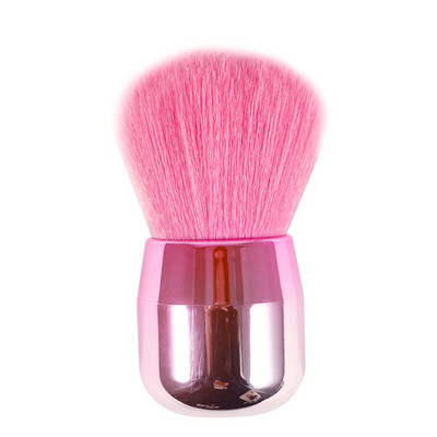 Perie pentru pudră liberă Perie de machiaj cu cap de ciupercă Set de pensule pentru pudră unică Perie pentru pudră de machiaj Perie pentru fard de obraz cu păr moale
