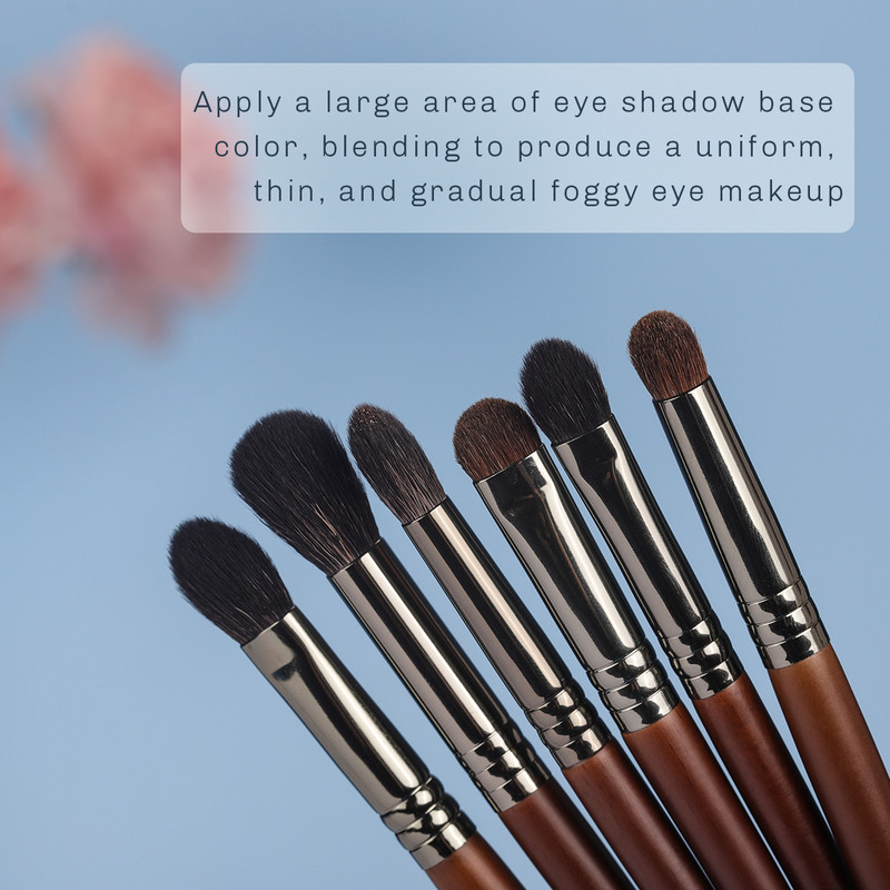 OVW Profesional Păr de Capră Kisti dlya Makiyazha Pensule de machiaj Seturi de unicorn Amestecare prelata Smudge Shader