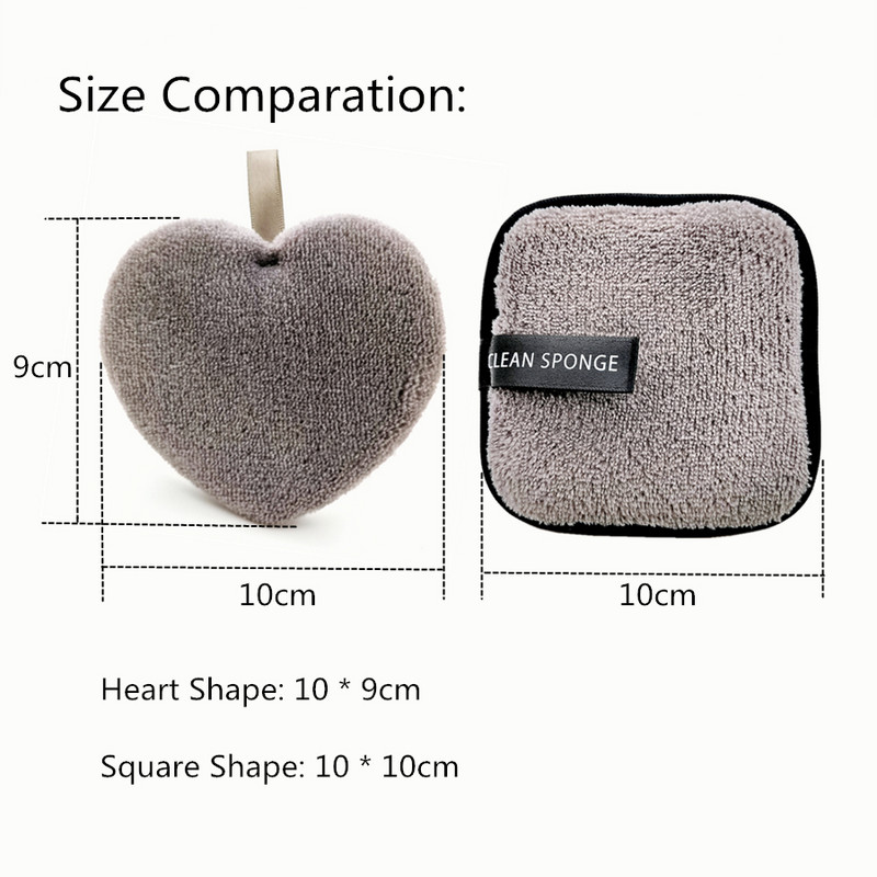 Tampoane demachiante reutilizabile Burete din microfibră Instrument de curățare Bumbac Tampoane demachiante