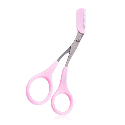 Foarfece pliabile de buzunar din oțel inoxidabil, mini creative portabile, pentru tăierea feței pentru sprâncene, instrument de frumusețe pentru machiaj, manichiură