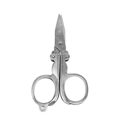 Foarfece pliabile de buzunar din oțel inoxidabil, mini creative portabile, pentru tăierea feței pentru sprâncene, instrument de frumusețe pentru machiaj, manichiură