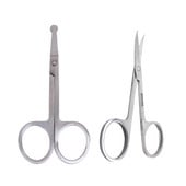 Foarfece pentru tuns nas pentru tuns mustata sprancene salon barba nazal femei curbate barbati aparate de tuns tunsoare ingrijirea fetei sprancene