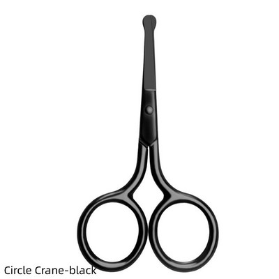 Veido makiažo žirklės smailos nerūdijančio plieno grožio žirklės kelių modelių apvalios nosies, antakių barzdos blakstienų kirpimo priemonės