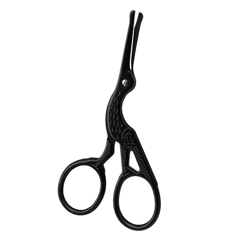 Veido makiažo žirklės smailos nerūdijančio plieno grožio žirklės kelių modelių apvalios nosies, antakių barzdos blakstienų kirpimo priemonės