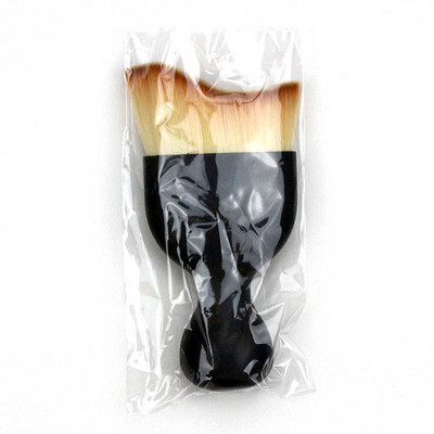 Pensule de machiaj pentru fard de obraz în formă de S Pensule de machiaj pentru fond de ten pentru pudră liberă Pensule de machiaj Kabuki multifuncționale cu capac de protecție