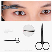 NOU durabil din oțel inoxidabil pentru sprâncene foarfecă de tuns epilator gene nas foarfecă pentru manichiură foarfece de tăiat unelte pentru unghii