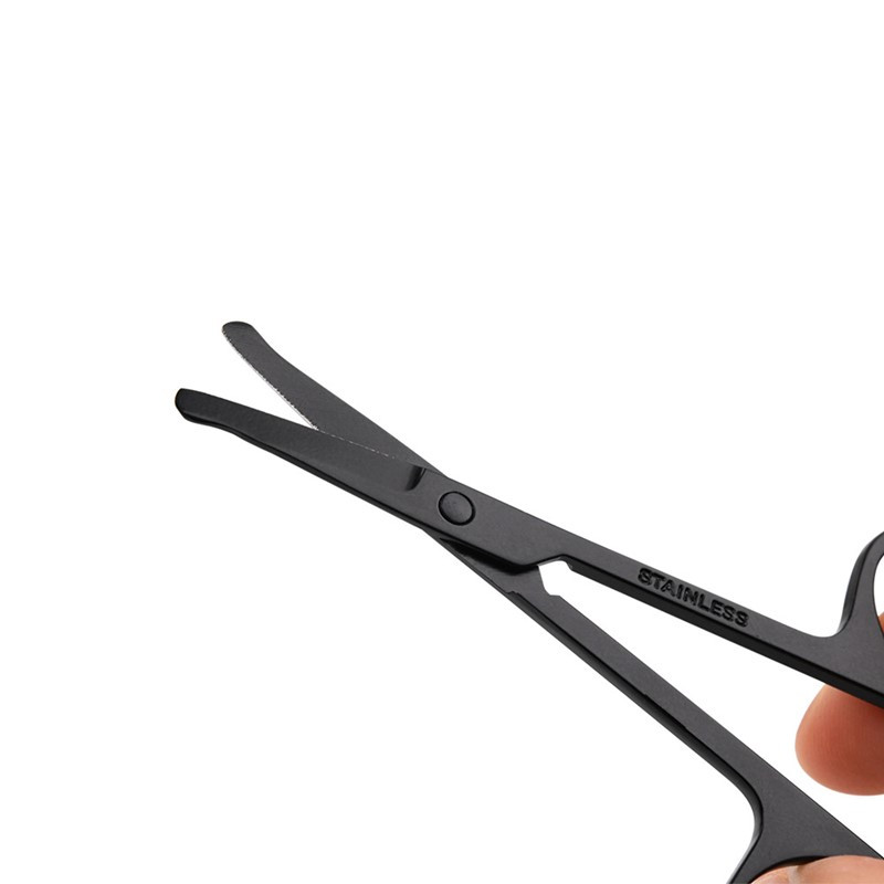 NOU durabil din oțel inoxidabil pentru sprâncene foarfecă de tuns epilator gene nas foarfecă pentru manichiură foarfece de tăiat unelte pentru unghii