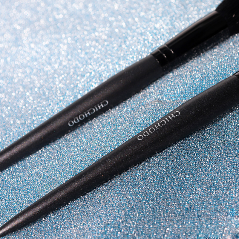 1 bucată Păr de capră Mâner lung Machiaj pentru față Perie de amestecare Perie pentru fard de obraz Perie pentru corector Frumusețe