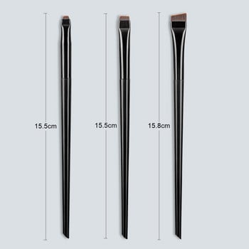 2022 3Pcs Cosmetics Tools Kit Επαγγελματικό eyeliner φρυδιών Blending κραγιόν πινέλα μακιγιάζ Σετ ξύλινη λαβή πινέλο ομορφιάς