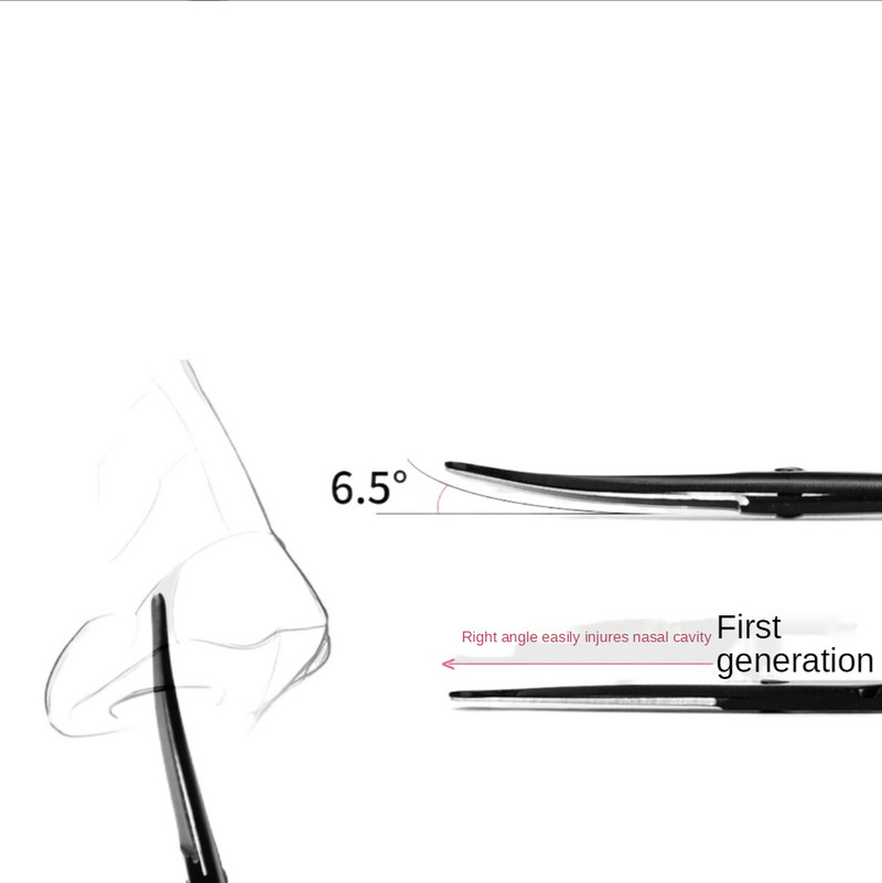 LIZY aukštos kokybės makiažo įrankiai, saugaus nosies plaukų šalinimo žirklėmis akių antakių formavimo priemonė plaukų kirpimo priemonė moterims