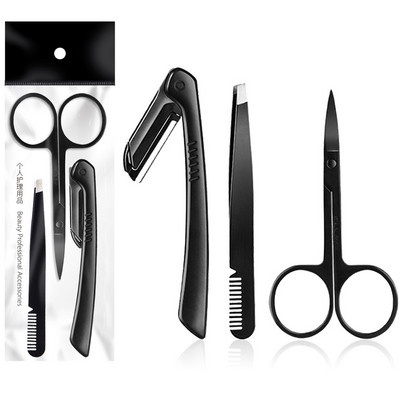 3Pcs/Set Brijač za obrve, usne, brijač, oštra oštrica, nož za skidanje dlačica, mini nož za šminkanje lica, brijač za žene, vruće