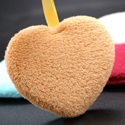 Tampoane demachiante reutilizabile Hearts Burete din microfibră Instrument de curățare din bumbac Tampoane de demachiere