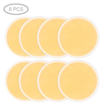 4/8/10/16 vnt Makiažo valiklis Plaunamas medvilniniai įklotai Daugkartinio naudojimo veido servetėlės Mikropluošto makiažo valiklis Trijų sluoksnių natūralus minkštas bambukas