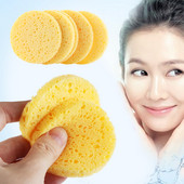 10 komada prirodne spužve od drvene pulpe za pranje Jastučić za čišćenje lica Piling za njegu kože lica Celulozna spužva za lice Compress Puff
