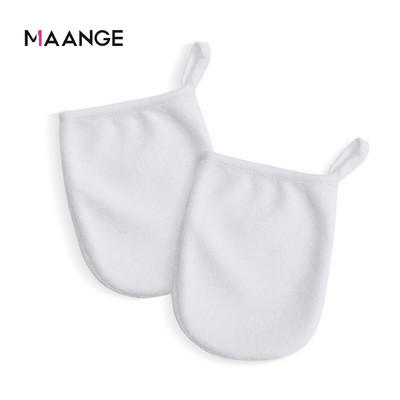 Lavetă de față din microfibră reutilizabilă 1/2/3 buc. Prosop de față Demachiant Instrument pentru mănuși de curățare Prosop de îngrijire a feței pentru frumusețe 16,5*10 cm