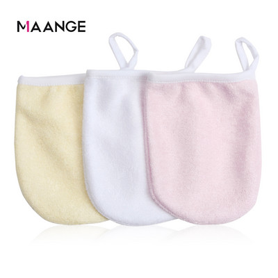 Lavetă de față din microfibră reutilizabilă 1/2/3 buc. Prosop de față Demachiant Instrument pentru mănuși de curățare Prosop de îngrijire a feței pentru frumusețe 16,5*10 cm