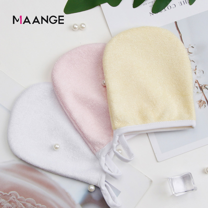 Lavetă de față din microfibră reutilizabilă 1/2/3 buc. Prosop de față Demachiant Instrument pentru mănuși de curățare Prosop de îngrijire a feței pentru frumusețe 16,5*10 cm