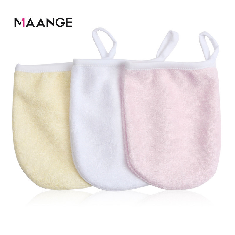 Lavetă de față din microfibră reutilizabilă 1/2/3 buc. Prosop de față Demachiant Instrument pentru mănuși de curățare Prosop de îngrijire a feței pentru frumusețe 16,5*10 cm