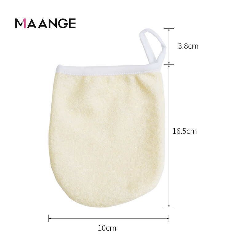 Lavetă de față din microfibră reutilizabilă 1/2/3 buc. Prosop de față Demachiant Instrument pentru mănuși de curățare Prosop de îngrijire a feței pentru frumusețe 16,5*10 cm