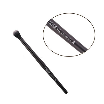 ZOREYA Black Crease Eye Shadow Brushes Makeup Soft Synthetic Hair Φορητό σετ μακιγιάζ ματιών Travel Cosmetic Brush For Make Up
