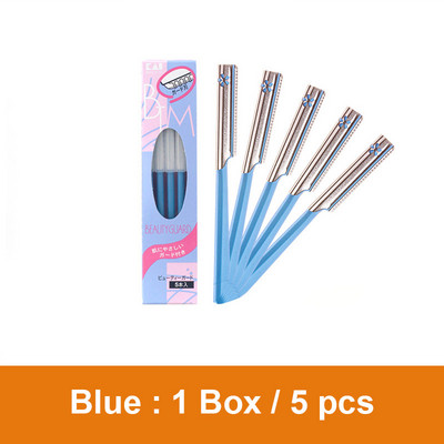 Moteriška antakių kirpimo mašinėlė nešiojama Lady Beauty antakių skustuvas, vieno peiliuko veido epiliatorius makiažo rinkinys Mini grožio priemonės