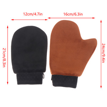 Finger Glove Επαναχρησιμοποιήσιμο Σώμα Self Tan Glove Applicator Γάντια μαυρίσματος Cream Lotion Mousse Body Cleaning Glove Self Tanner