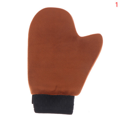 Pirštinės pirštinės Daugkartinio naudojimo kūno savaiminio įdegio pirštinės aplikatorius įdegio pirštinės kreminės losjono putėsiai kūno valymo pirštinės savaiminio įdegio priemonė