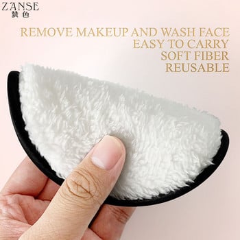 1 τμχ Επιθέματα ντεμακιγιάζ επαναχρησιμοποιούμενα Πετσέτα προσώπου που πλένονται Βαμβακερά επιθέματα Περιποίηση δέρματος Καθαρισμός Puff Cosmetics Tools
