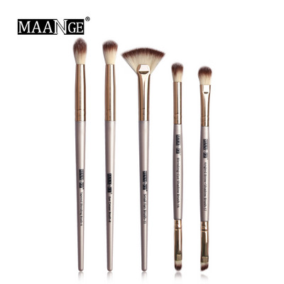 MAANGE Pro 3/5/12 kom Set kistova za šminkanje Sjenila Olovka za oči Četkica za trepavice Četkica za obrve Beauty Make up Blending Tools Maquiagem
