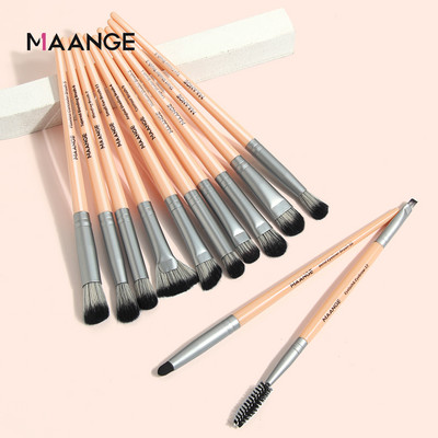 MAANGE Pro 3/5/12 kom Set kistova za šminkanje Sjenila Olovka za oči Četkica za trepavice Četkica za obrve Beauty Make up Blending Tools Maquiagem