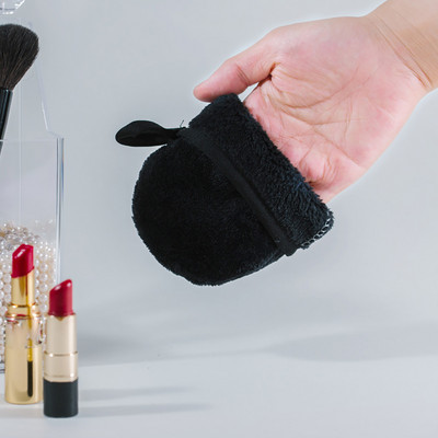 Noul demachiant reutilizabil din microfibră, șterge, mănușă moale pentru îngrijirea pielii, tampoane de curățare a feței, curățare profundă, frumusețe, instrumente de îngrijire a pielii