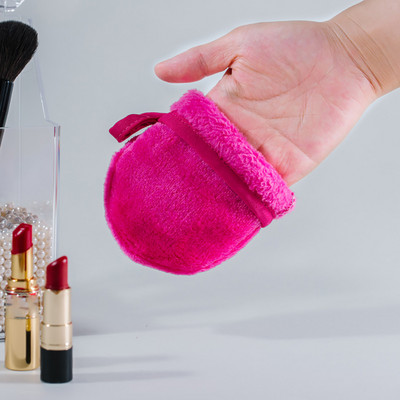 Noul demachiant reutilizabil din microfibră, șterge, mănușă moale pentru îngrijirea pielii, tampoane de curățare a feței, curățare profundă, frumusețe, instrumente de îngrijire a pielii