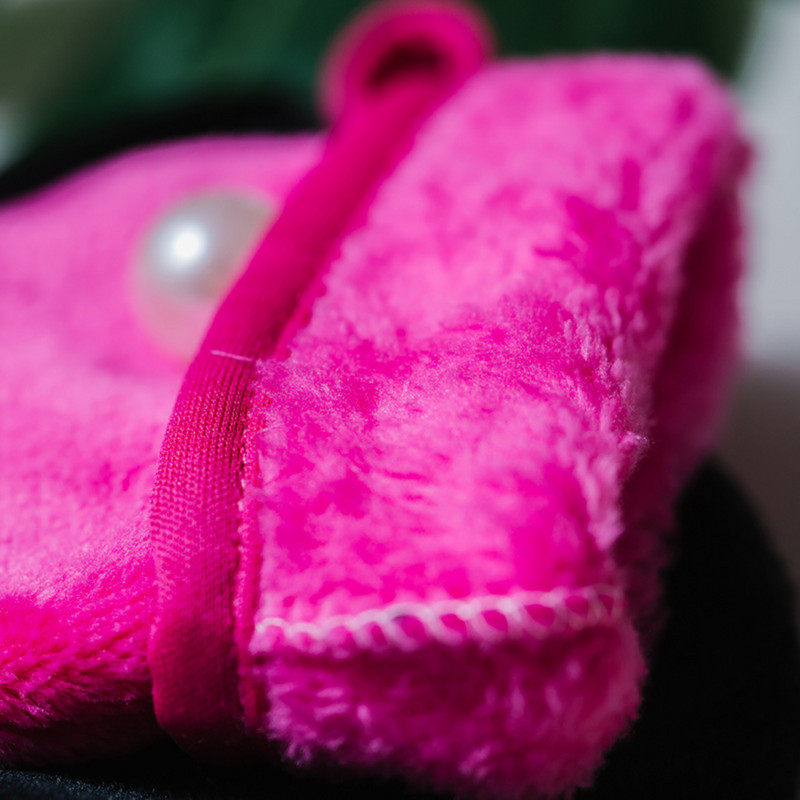 Noul demachiant reutilizabil din microfibră, șterge, mănușă moale pentru îngrijirea pielii, tampoane de curățare a feței, curățare profundă, frumusețe, instrumente de îngrijire a pielii