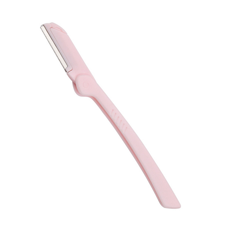 2tk kokkupandav kulmude trimmer Näo-näo habemenuga Kulmutrimmerid terad pardel Nuga tera Kulmude kujundamise juukseeemaldusvahend