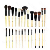 Seria BB Pensule pentru pudră liberă Pensule pentru fard pentru față în unghi pentru fond de ten Buffing Bursh Fard de pleoape Shoder Blender Liner Pensule de machiaj