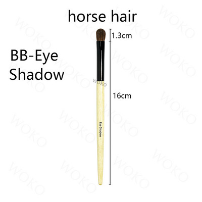 Seria BB Pensule pentru pudră liberă Pensule pentru fard pentru față în unghi pentru fond de ten Buffing Bursh Fard de pleoape Shoder Blender Liner Pensule de machiaj