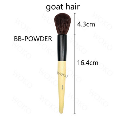 Seria BB Pensule pentru pudră liberă Pensule pentru fard pentru față în unghi pentru fond de ten Buffing Bursh Fard de pleoape Shoder Blender Liner Pensule de machiaj