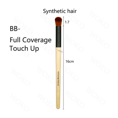 Seria BB Pensule pentru pudră liberă Pensule pentru fard pentru față în unghi pentru fond de ten Buffing Bursh Fard de pleoape Shoder Blender Liner Pensule de machiaj