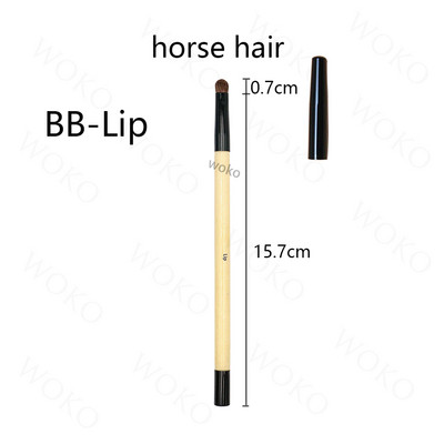 Seria BB Pensule pentru pudră liberă Pensule pentru fard pentru față în unghi pentru fond de ten Buffing Bursh Fard de pleoape Shoder Blender Liner Pensule de machiaj