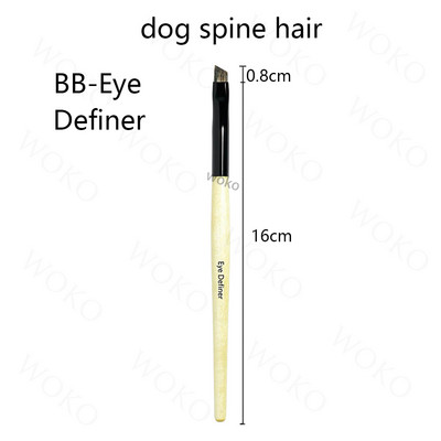 Seria BB Pensule pentru pudră liberă Pensule pentru fard pentru față în unghi pentru fond de ten Buffing Bursh Fard de pleoape Shoder Blender Liner Pensule de machiaj